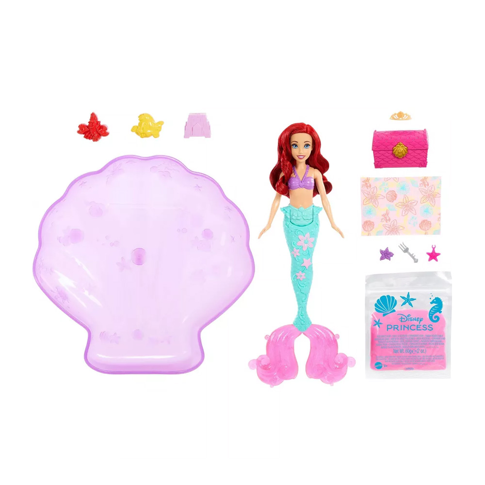Foto 5 | Muñeca Ariel Disney Princess C/piscina Y Arena Moldeable