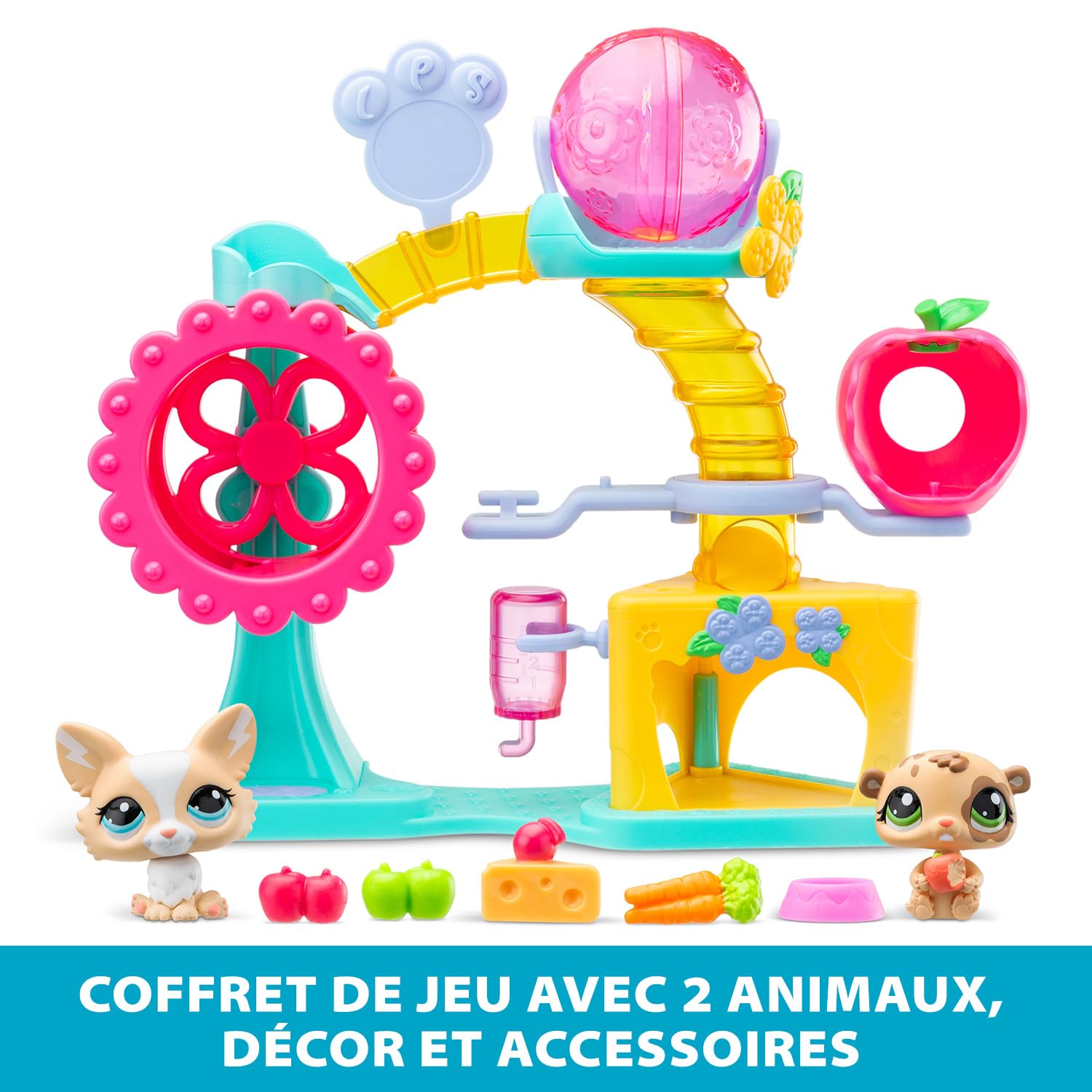 Foto 3 pulgar | Set Playset Littlest Pet Shop Fun Factory Con 2 Minifiguras - Venta Internacional.
