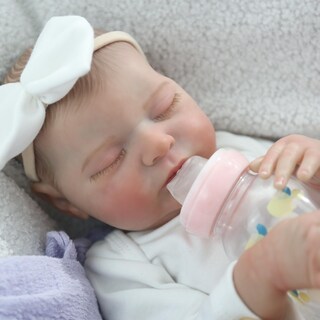 Foto 4 | Muñeca Reborn Ksbd Laura De 50 Cm Con Ropa Chupete Y Biberón - Venta Internacional.