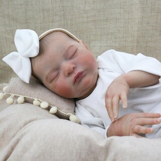 Foto 5 | Muñeca Reborn Ksbd Laura De 50 Cm Con Ropa Chupete Y Biberón - Venta Internacional.