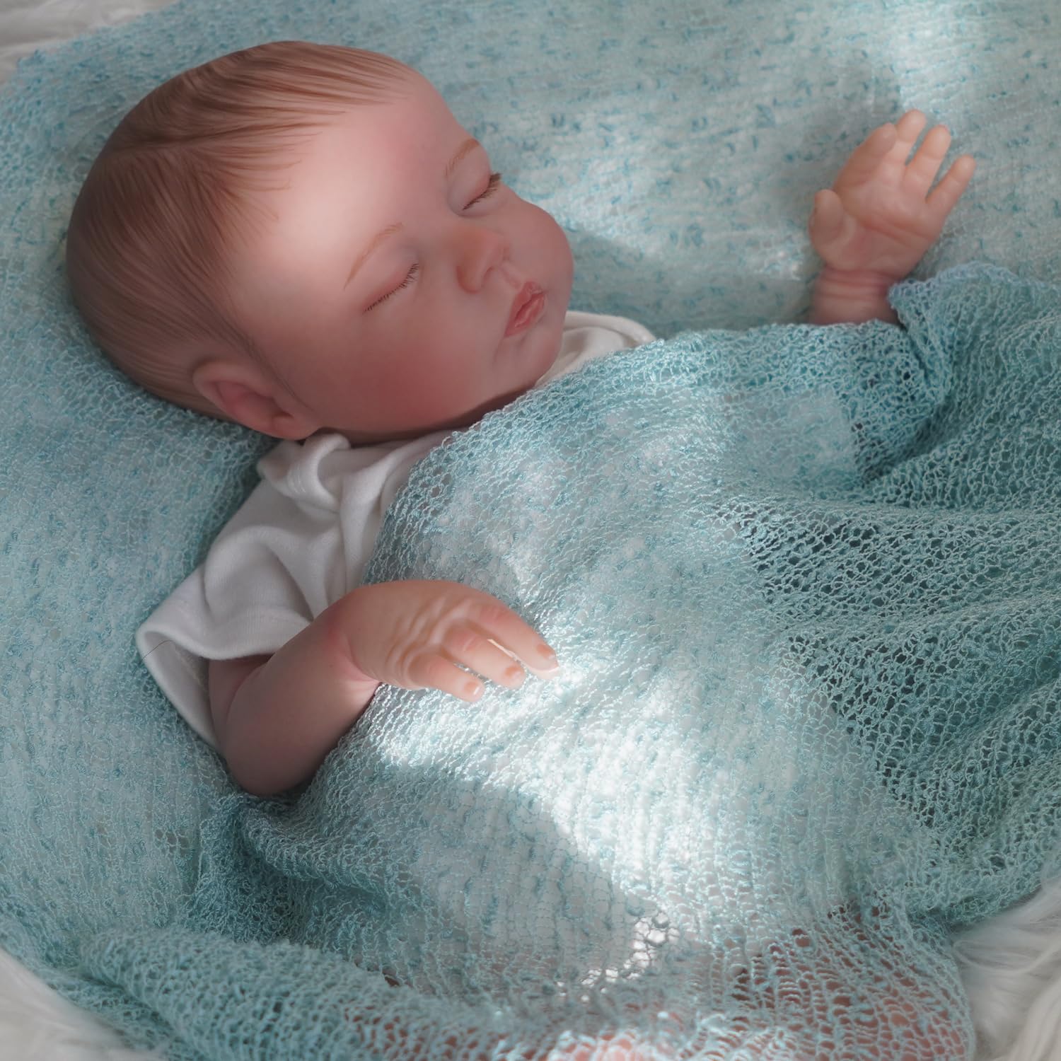 Foto 3 pulgar | Muñeca Reborn Ksbd Delilah De 49 Cm Con Venas Realistas De 1 4 Kg - Venta Internacional.