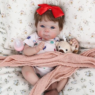Foto 2 | Muñeca Reborn Ksbd Realista De 50 Cm Con Venas Realistas Para Niña - Venta Internacional.