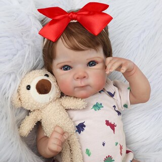 Foto 4 | Muñeca Reborn Ksbd Realista De 50 Cm Con Venas Realistas Para Niña - Venta Internacional.