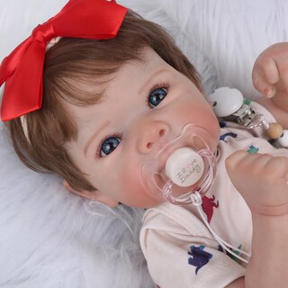 Foto 5 | Muñeca Reborn Ksbd Realista De 50 Cm Con Venas Realistas Para Niña - Venta Internacional.