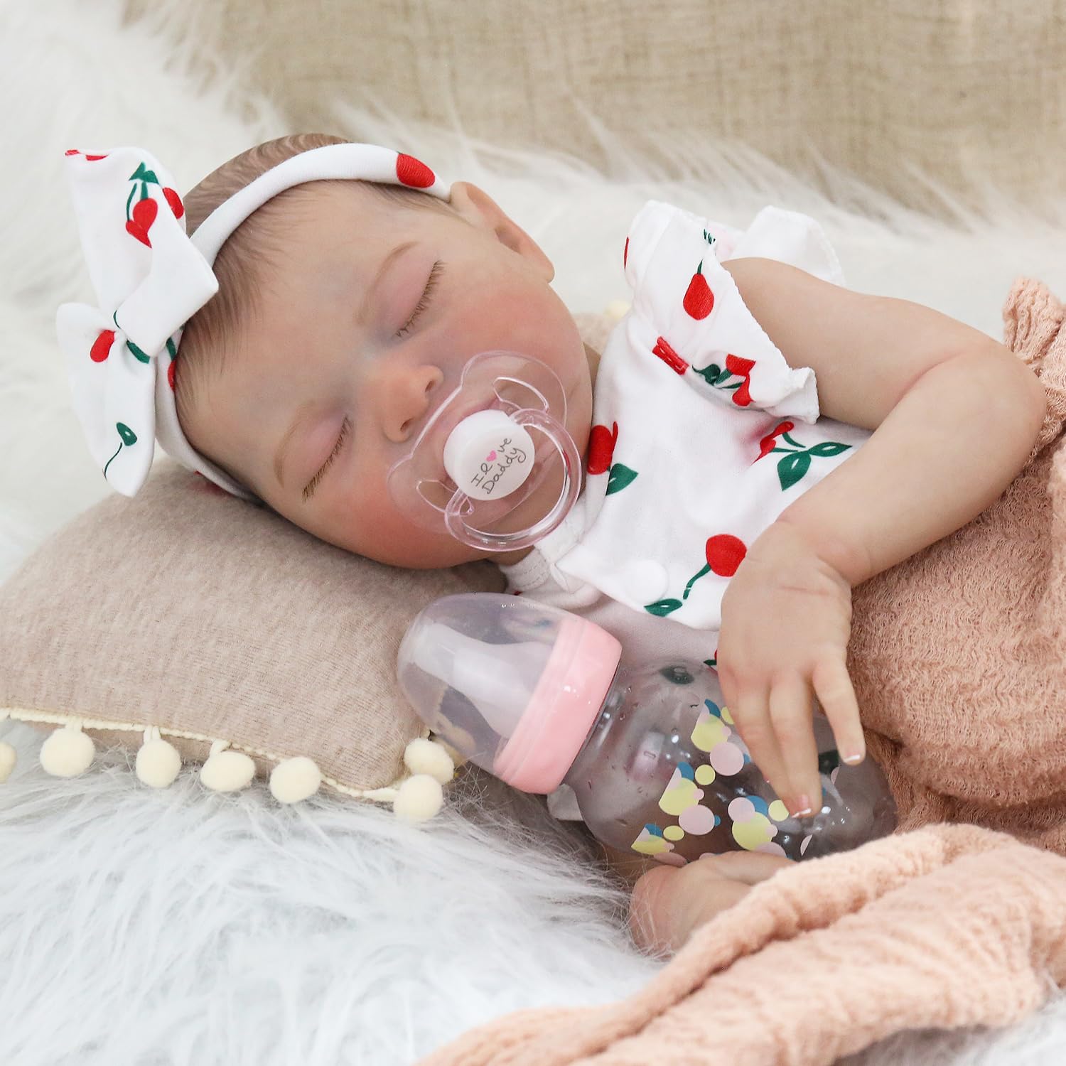 Foto 4 pulgar | Muñeca Reborn Ksbd Laura De 50 Cm Con Caja De Regalo Para Niños Mayores De 3 Años - Venta Internacional.