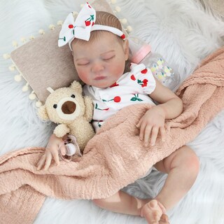 Foto 4 | Muñeca Reborn Ksbd Laura De 50 Cm Con Caja De Regalo Para Niños Mayores De 3 Años - Venta Internacional.