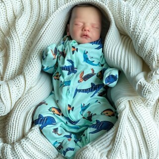 Foto 1 | Muñeca Reborn Ksbd Realista Para Dormir 46 Cm Realista Con Accesorios - Venta Internacional.