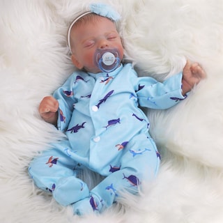 Foto 2 | Muñeca Reborn Ksbd Realista Para Dormir 46 Cm Realista Con Accesorios - Venta Internacional.