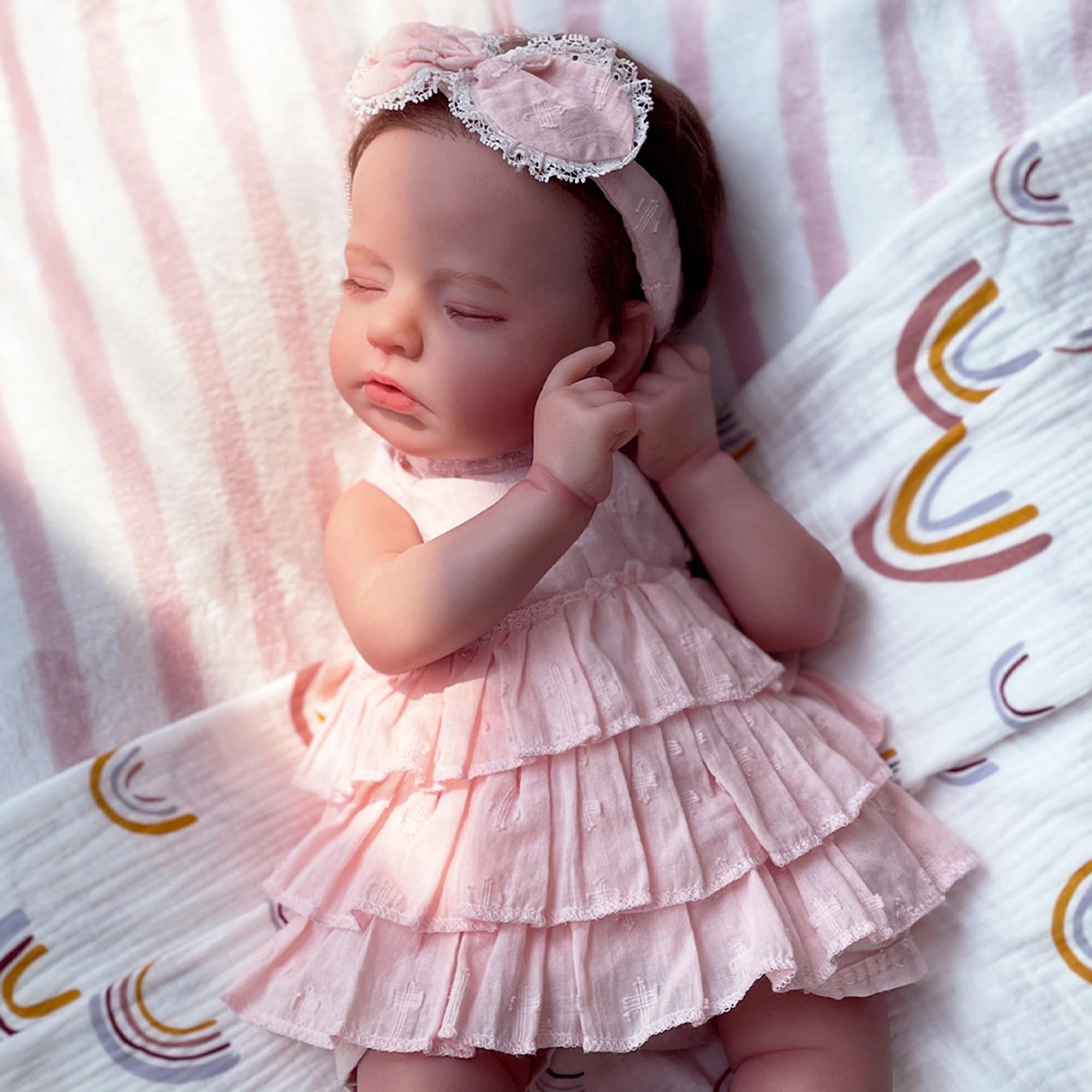 Foto 1 | Muñeca Reborn Ksbd Doris Girl  50 Cm  Realista  Para Dormir - Venta Internacional.