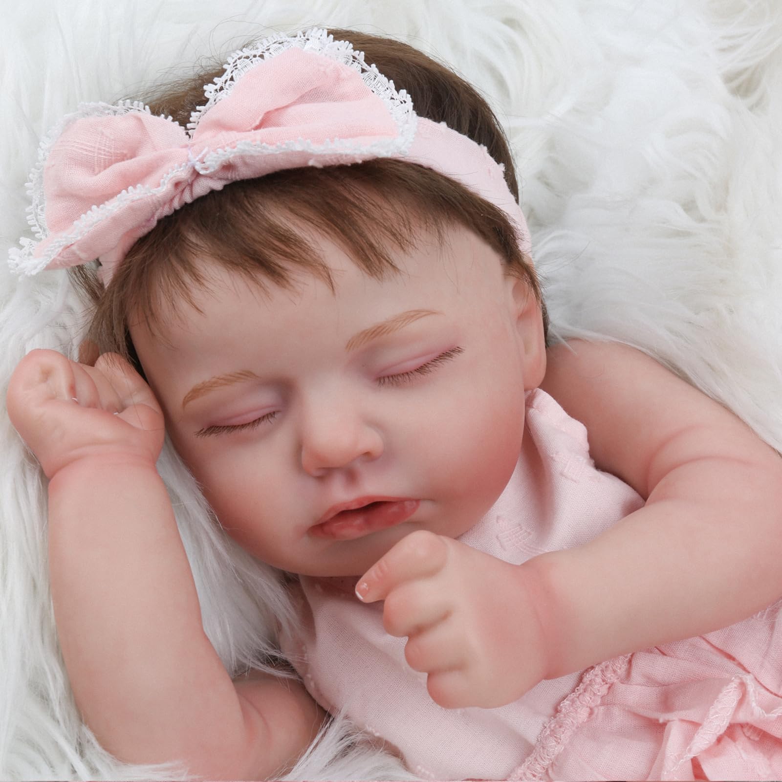 Foto 7 | Muñeca Reborn Ksbd Doris Girl  50 Cm  Realista  Para Dormir - Venta Internacional.