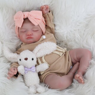 Foto 4 | Muñeca Reborn Ksbd Realista Para Dormir 50 Cm Con Juguete De Alimentación - Venta Internacional.