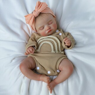 Foto 5 | Muñeca Reborn Ksbd Realista Para Dormir 50 Cm Con Juguete De Alimentación - Venta Internacional.