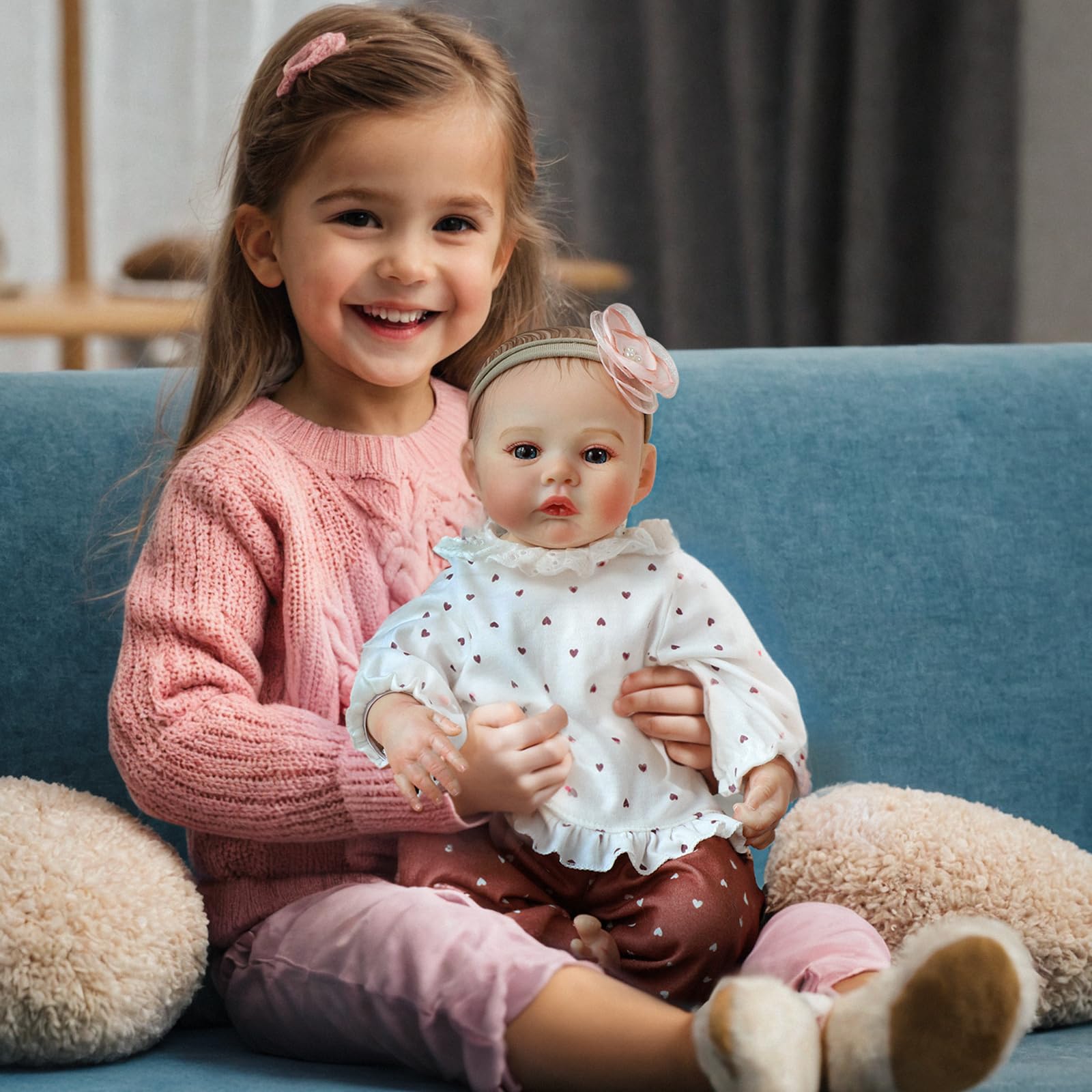 Foto 6 pulgar | Muñeca Reborn Ksbd Realista Para Niña Recién Nacida  45 Cm - Venta Internacional.