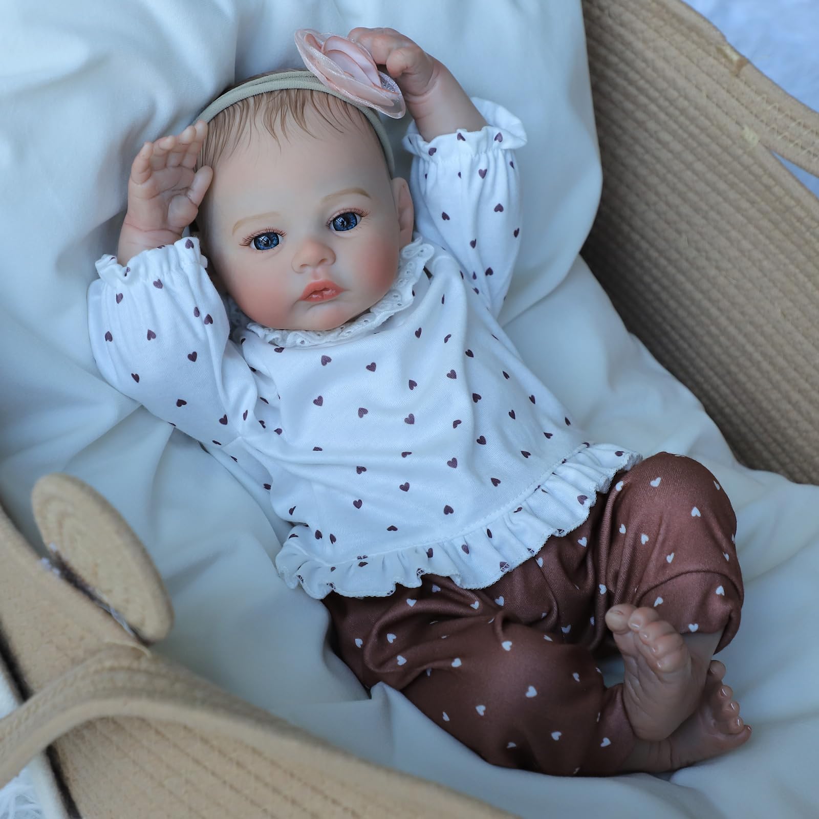Foto 8 pulgar | Muñeca Reborn Ksbd Realista Para Niña Recién Nacida  45 Cm - Venta Internacional.