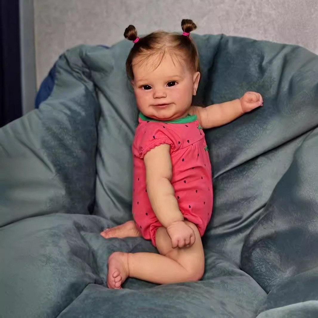 Foto 3 | Muñeca Realista Reborn Doll Maddie De 50 Cm Con Tecnología 3d Skin - Venta Internacional.