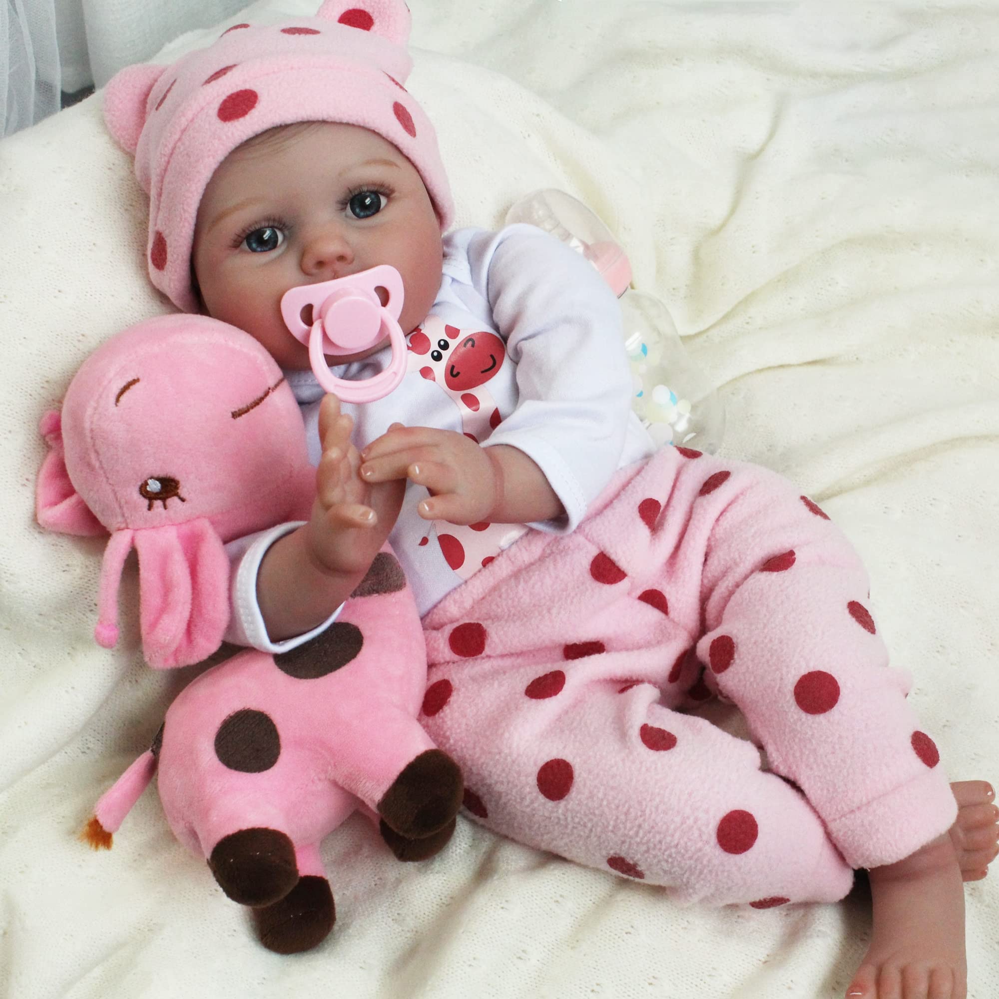 Foto 1 | Muñeca Reborn Charex Lucy  Vinilo Suave Realista De 22 Pulgadas - Venta Internacional.