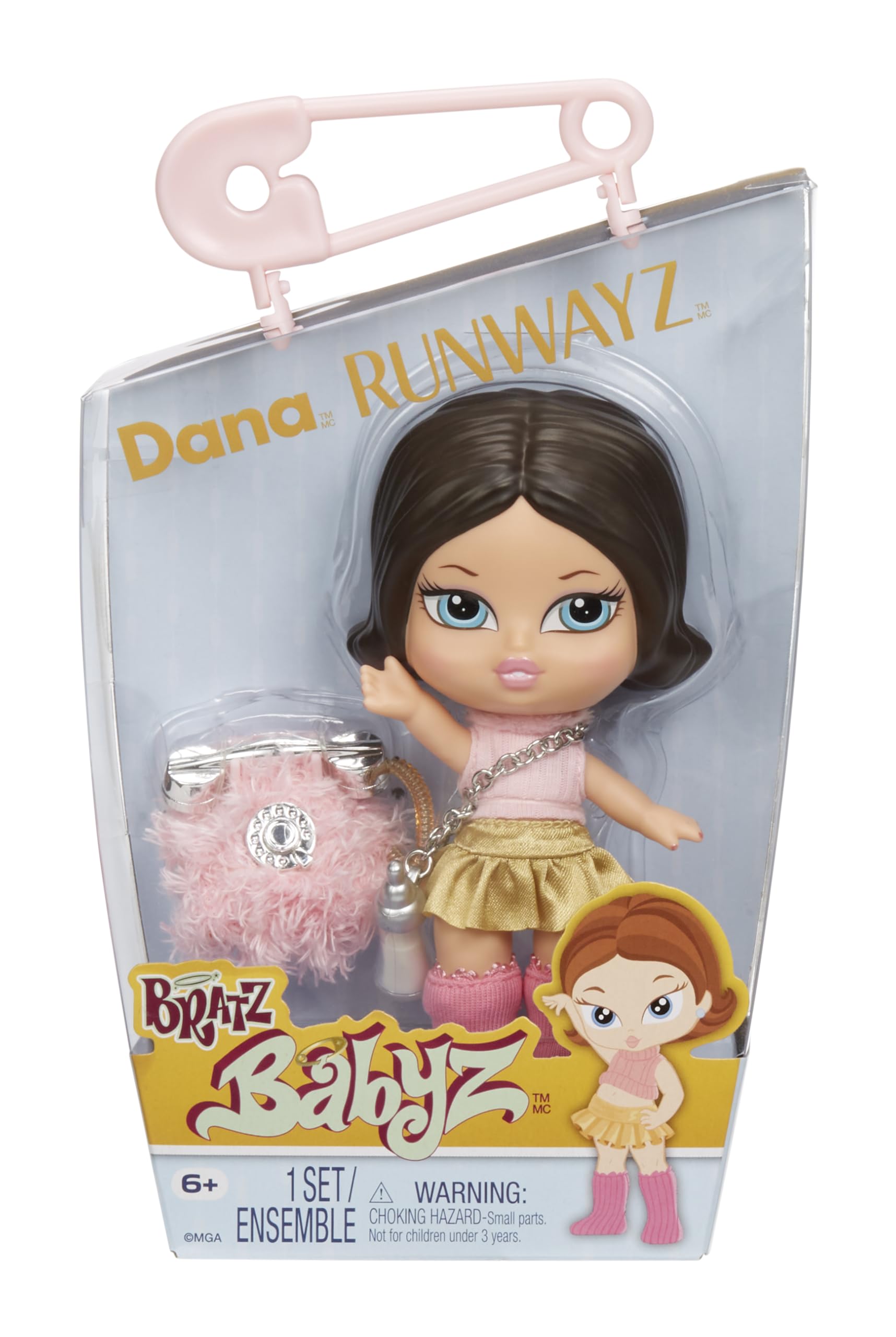 Foto 2 pulgar | Muñeca De Moda Bratz Babyz Runwayz Dana Con Moda Real - Venta Internacional.