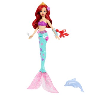 Foto 1 | Muñeca De Moda Mattel Disney Princess Ariel Con Dolphin Squirter - Venta Internacional.