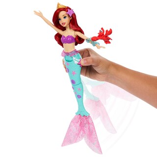 Foto 3 | Muñeca De Moda Mattel Disney Princess Ariel Con Dolphin Squirter - Venta Internacional.