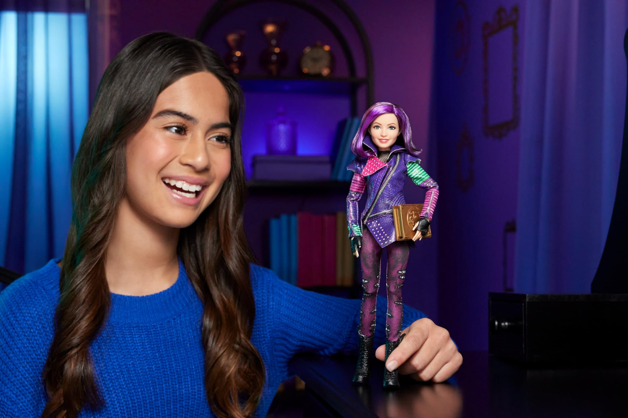 Foto 2 | Muñeca De Moda Mattel Descendants Mal Isle Of The Lost 10th - Venta Internacional.