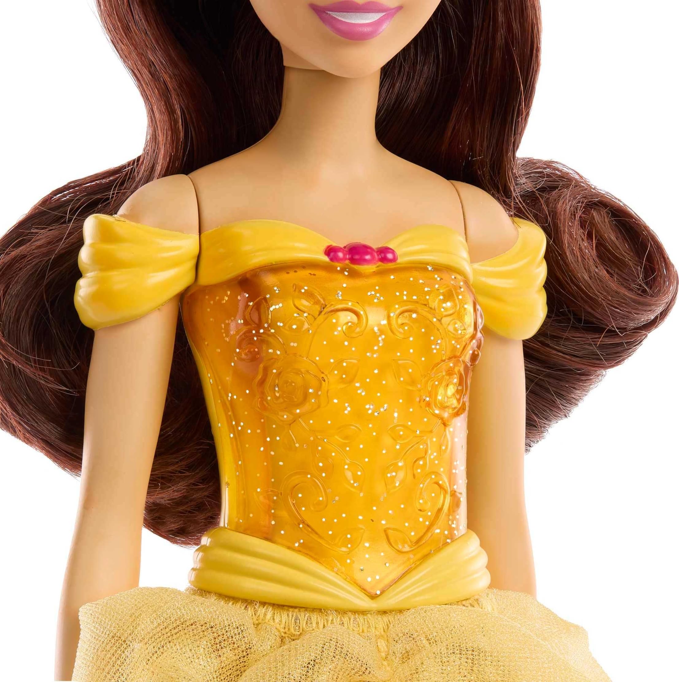 Foto 5 pulgar | Muñeca De Moda Mattel Disney Princess Belle Con Tiara - Venta Internacional.