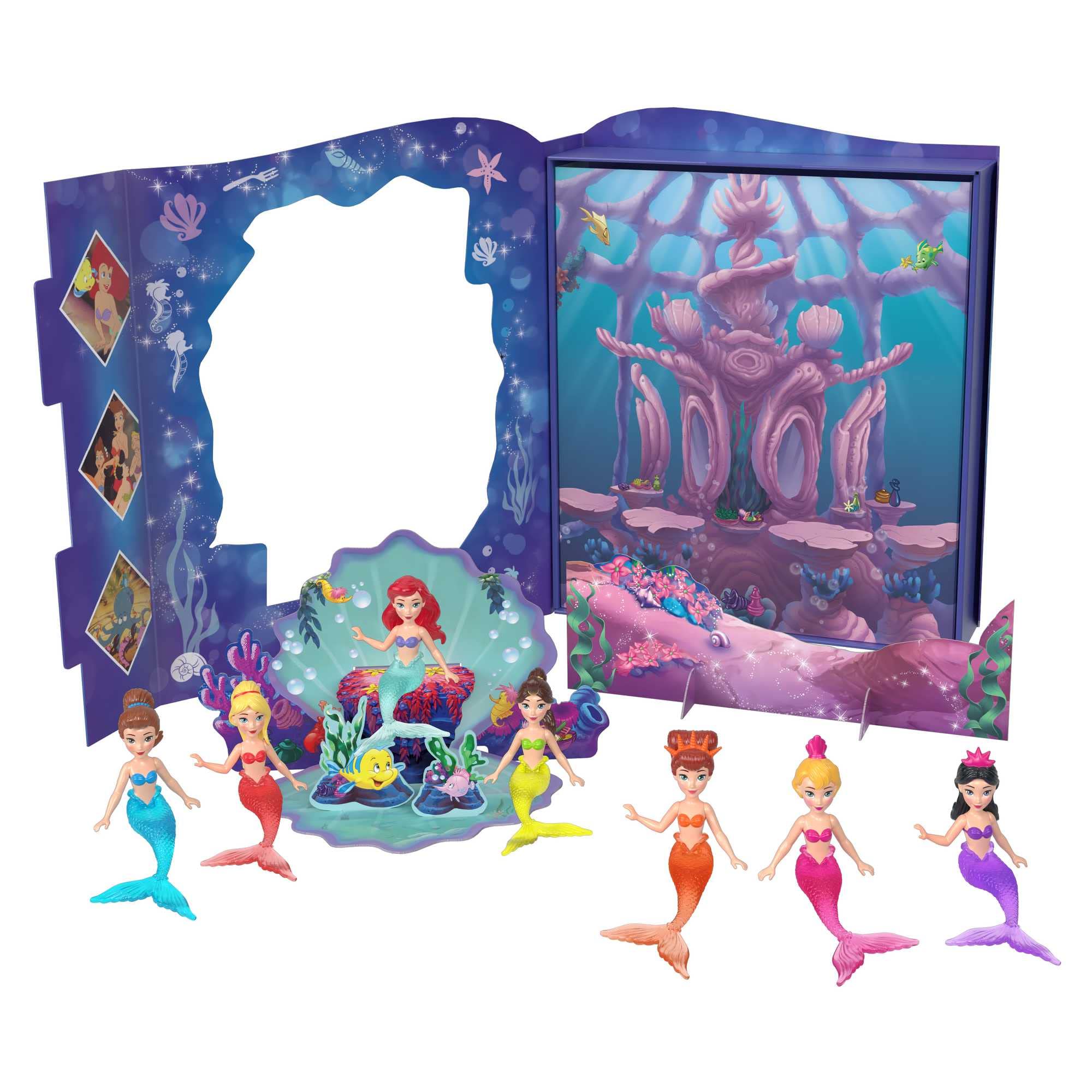 Foto 3 pulgar | Set De Juguetes Mattel Disney Princess Ariel & Sisters Mermaid - Venta Internacional.