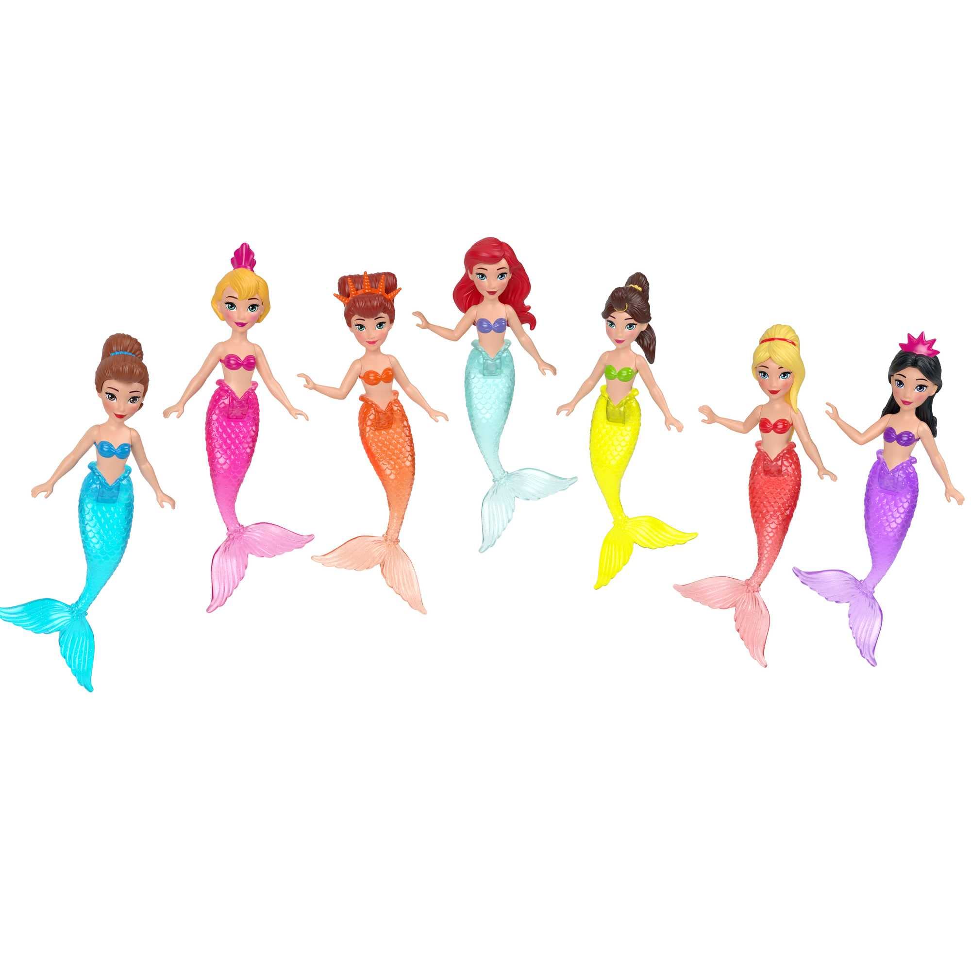 Foto 5 | Set De Juguetes Mattel Disney Princess Ariel & Sisters Mermaid - Venta Internacional.