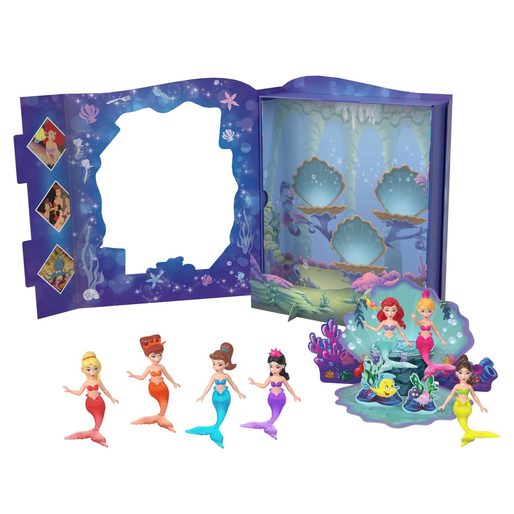 Foto 7 pulgar | Set De Juguetes Mattel Disney Princess Ariel & Sisters Mermaid - Venta Internacional.