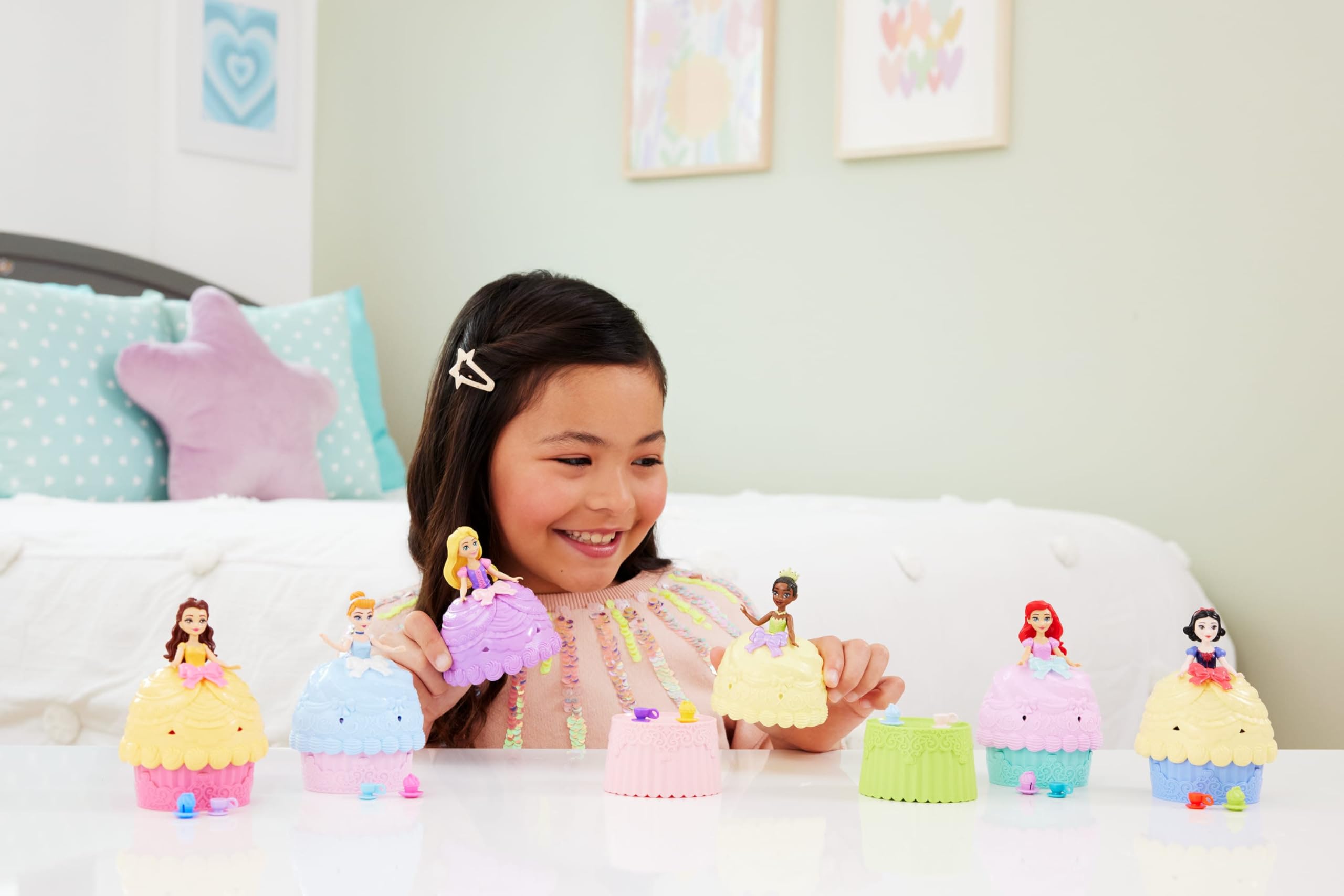 Foto 3 pulgar | Revelación De Magdalenas De Toy Mattel Con 5 Sorpresas Con Princesas Disney - Venta Internacional.