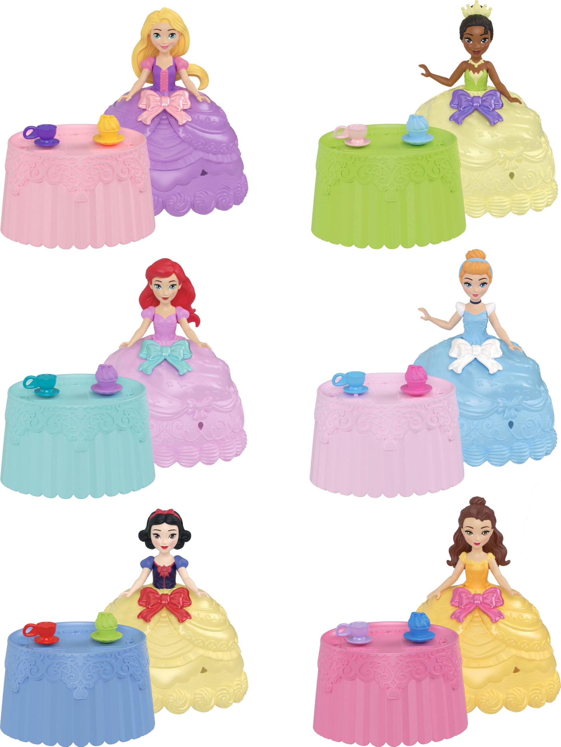 Foto 5 | Revelación De Magdalenas De Toy Mattel Con 5 Sorpresas Con Princesas Disney - Venta Internacional.