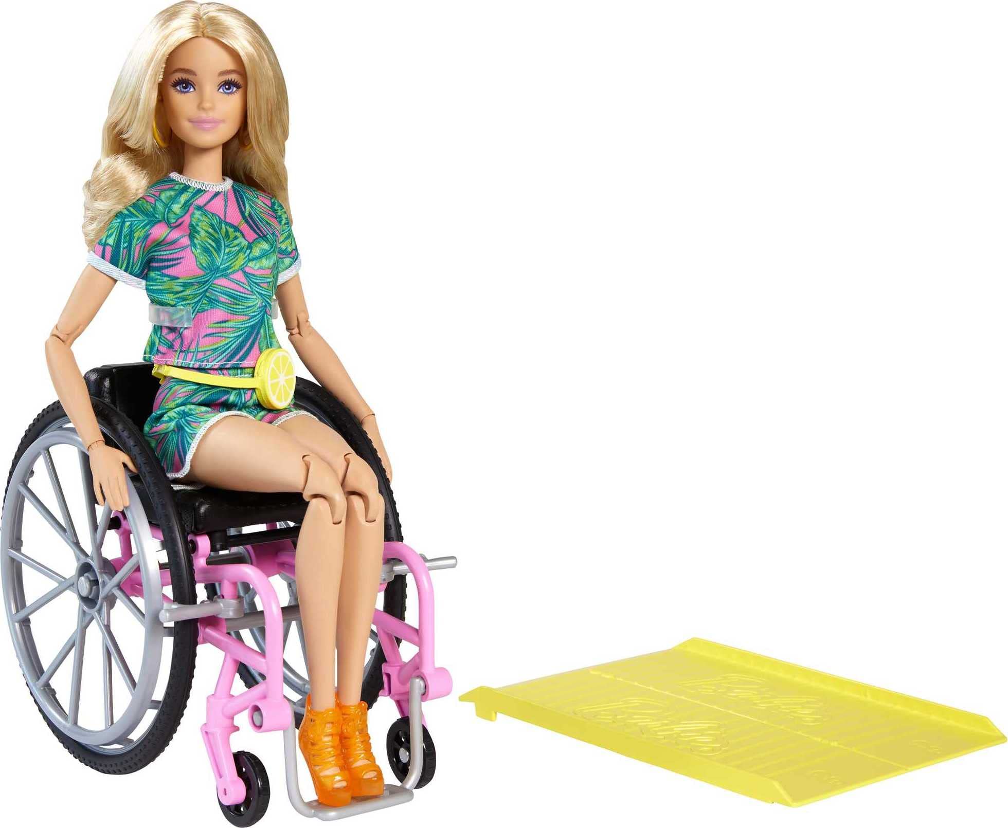 Foto 2 pulgar | Venta Internacional-  Barbie Fashionista en Silla de Ruedas Muñeca para Niñas de 3 Años en Adelante