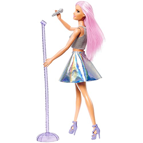 Venta Internacional-  Muñeca Barbie Careers Cantante Con Micrófono