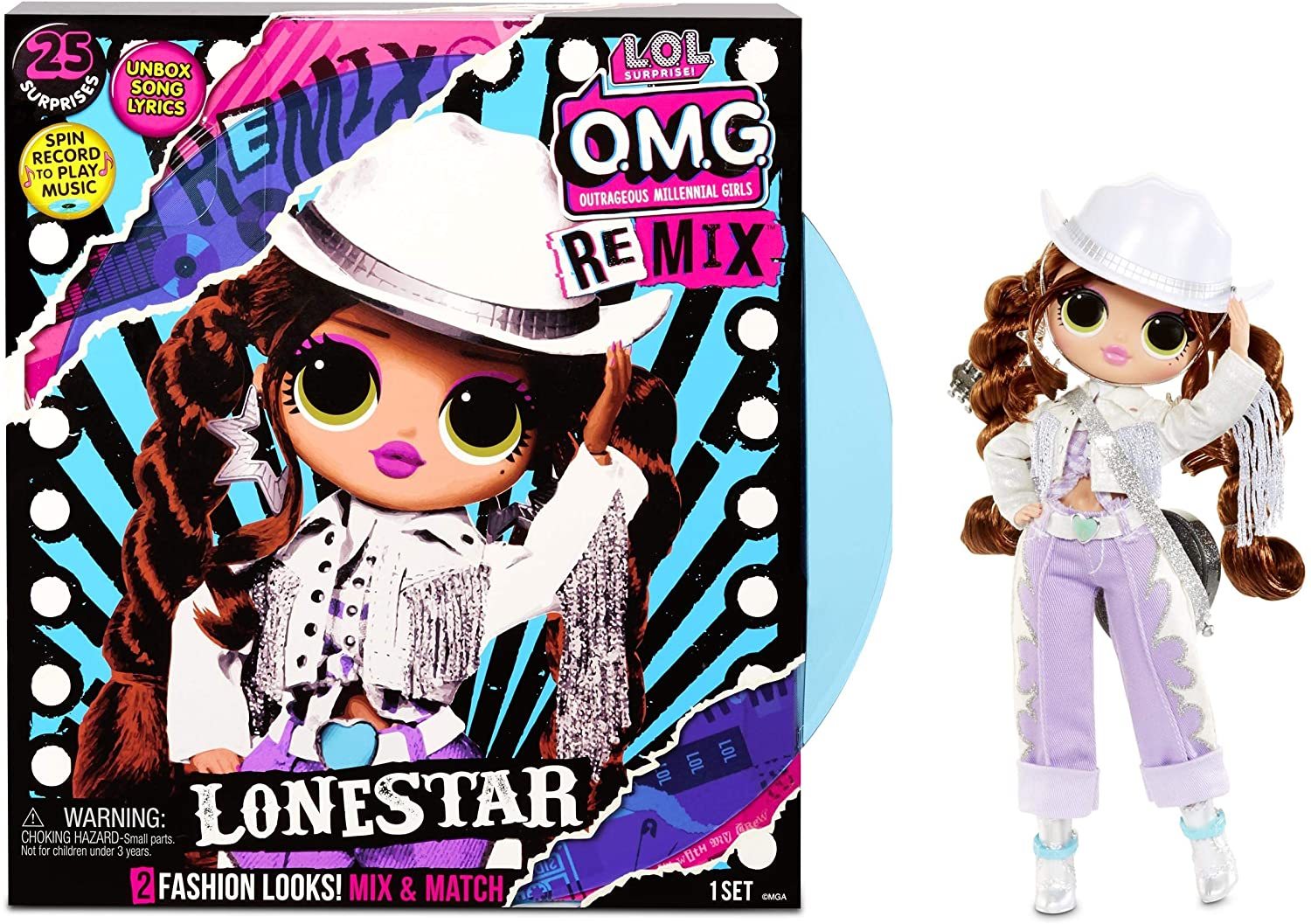 Foto 1 | Venta Internacional- Muñeca L.O.L. Surprise! Traje Musical Lonestar Doll