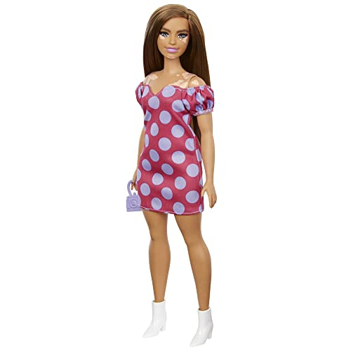 Foto 2 pulgar | Venta Internacional-  Muñeca Barbie Fashionista Vitiligo Curvy