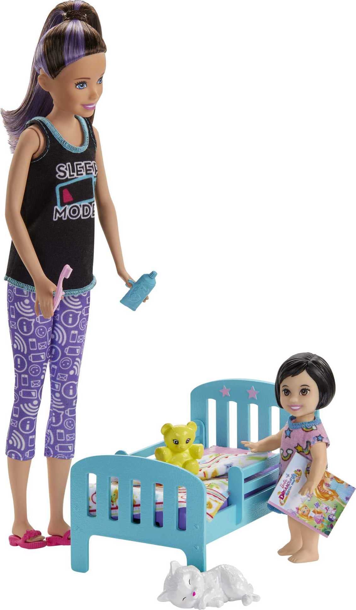 Muñeca Barbie Sisters & Pets Hora Comidita - Venta Internacional