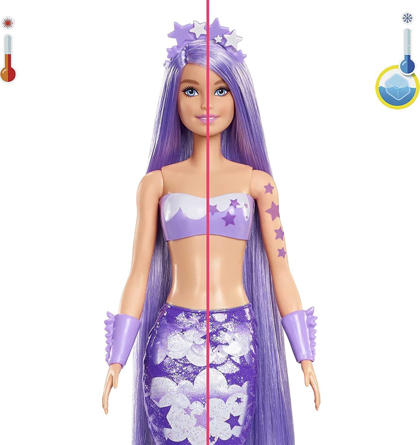 Foto 7 pulgar | Venta Internacional-  Barbie Color Revela Muñeca Sirena