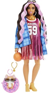 Foto 1 | Venta Internacional- Barbie Extra, Muñeca Jersey De Basquetbol, Muñeca Para Niñas De 3 Años En Adelante