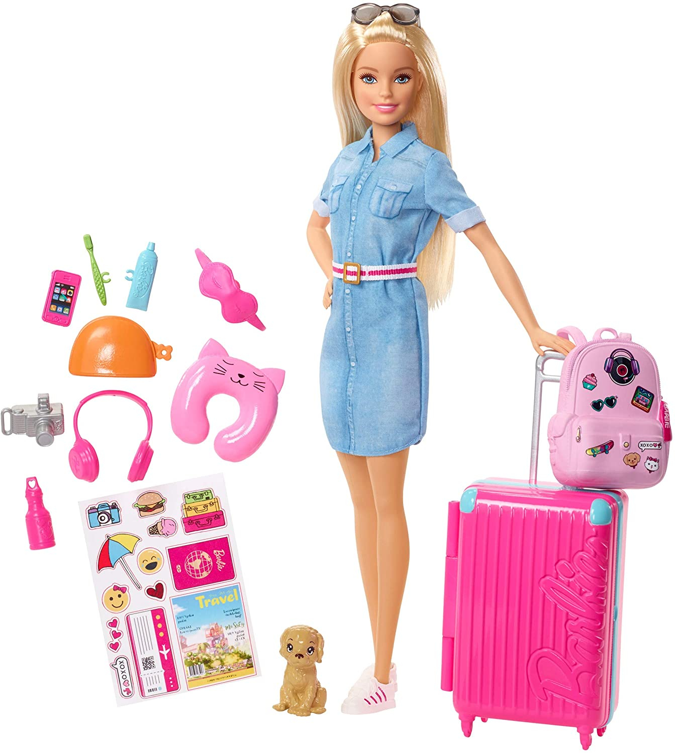 Foto 4 pulgar | Venta Internacional-  Barbie Muñeca Explora Y Descubre, Viajera - Muñeca Para Niña 3 Años