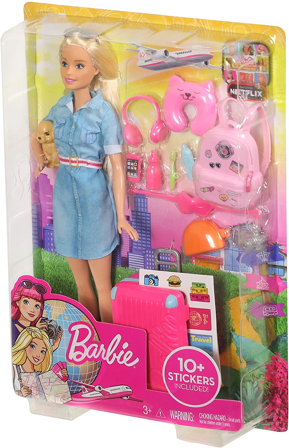 Foto 8 pulgar | Venta Internacional-  Barbie Muñeca Explora Y Descubre, Viajera - Muñeca Para Niña 3 Años