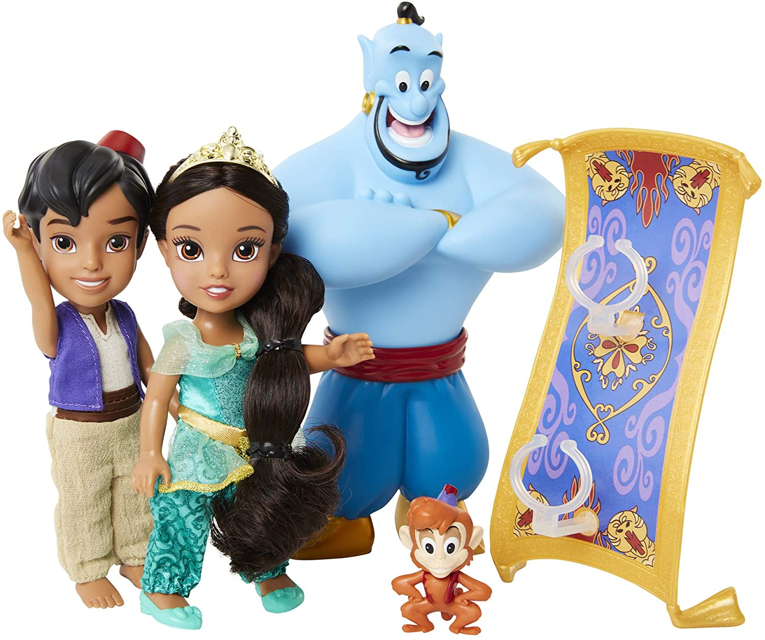 Foto 2 pulgar | Venta Internacional-  Disney Princess Jasmine &amp, Aladdin Doll Petite Storytelling Set De Regalo