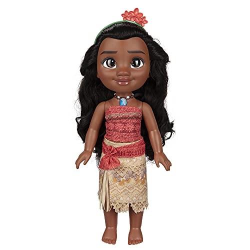 Foto 2 pulgar | Venta Internacional-  Disney Princess Moana Doll Sing & Shimmer Toddler Doll, Canta Hasta Dónde Iré, Azul