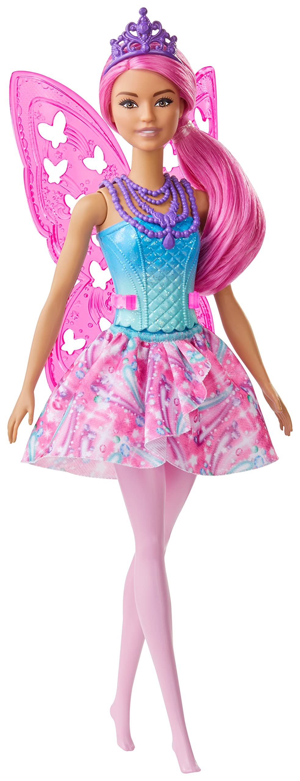 Venta Internacional-  Muñeca Barbie Dreamtopia Hada Rosa