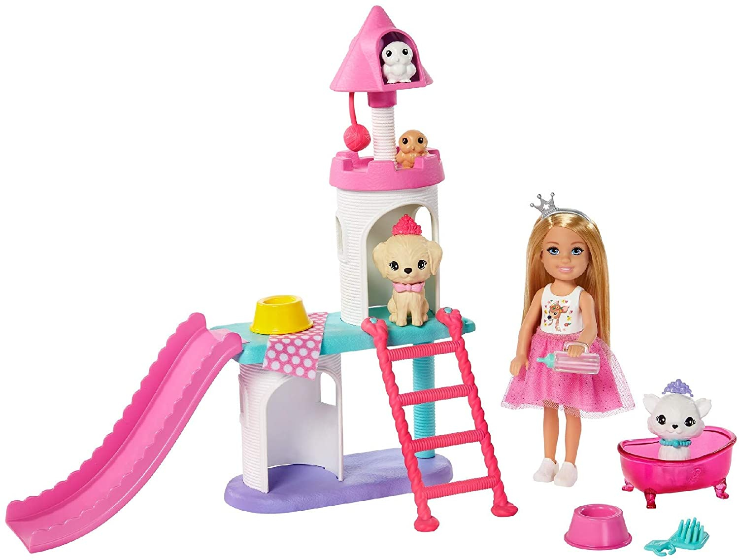 Venta Internacional-  Barbie Muñeca Dreamhouse Adventures Chelsea Castillo De Mascotas