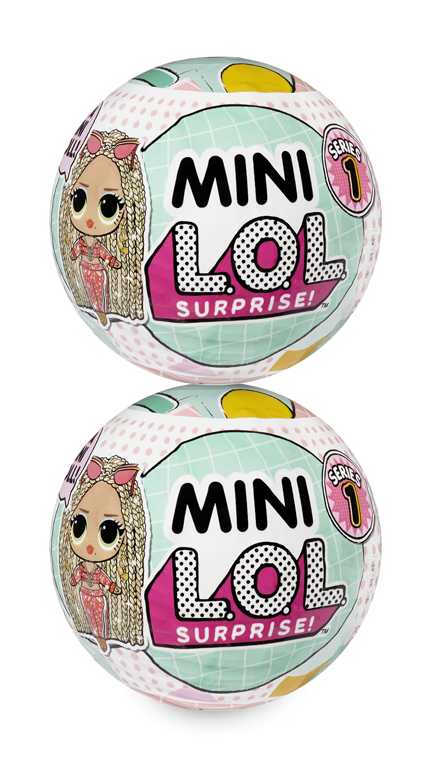 Venta Internacional-  Lol Surprise Mini Juego Colección, Paquete Exclusivo De 2 – Gran Regalo Para Niños A Parti