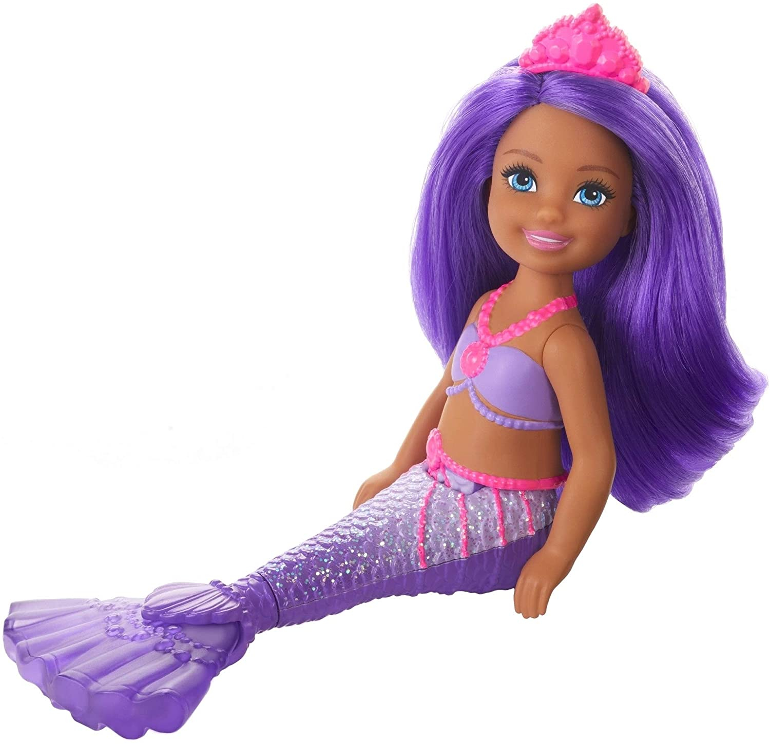 Foto 2 pulgar | Venta Internacional-  Barbie Dreamtopia, Chelsea Sirena Morada, Muñeca Para Niñas De 3 Años En Adelante