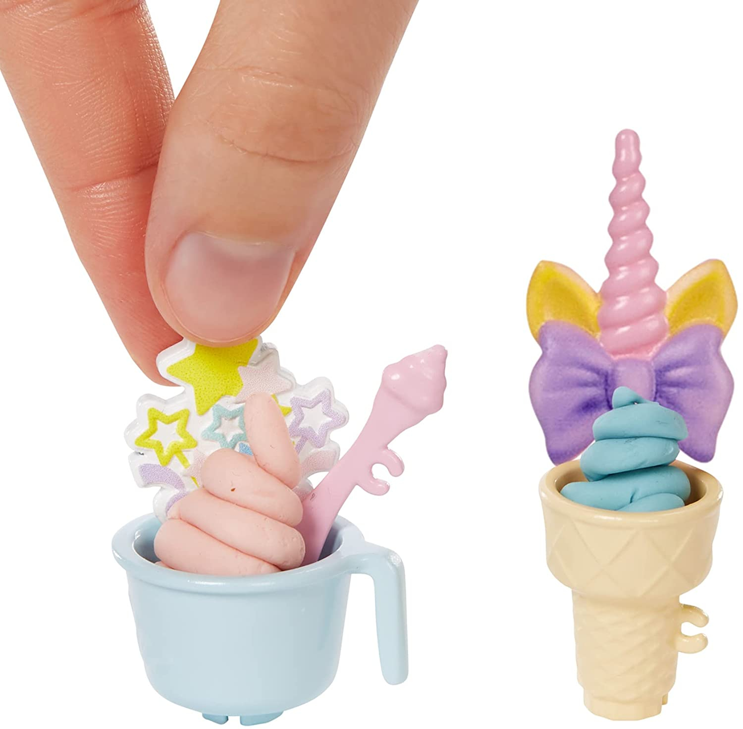 Foto 4 pulgar | Venta Internacional-barbie Ice Cream Shop Playset Con 12 En Muñeca Rubia