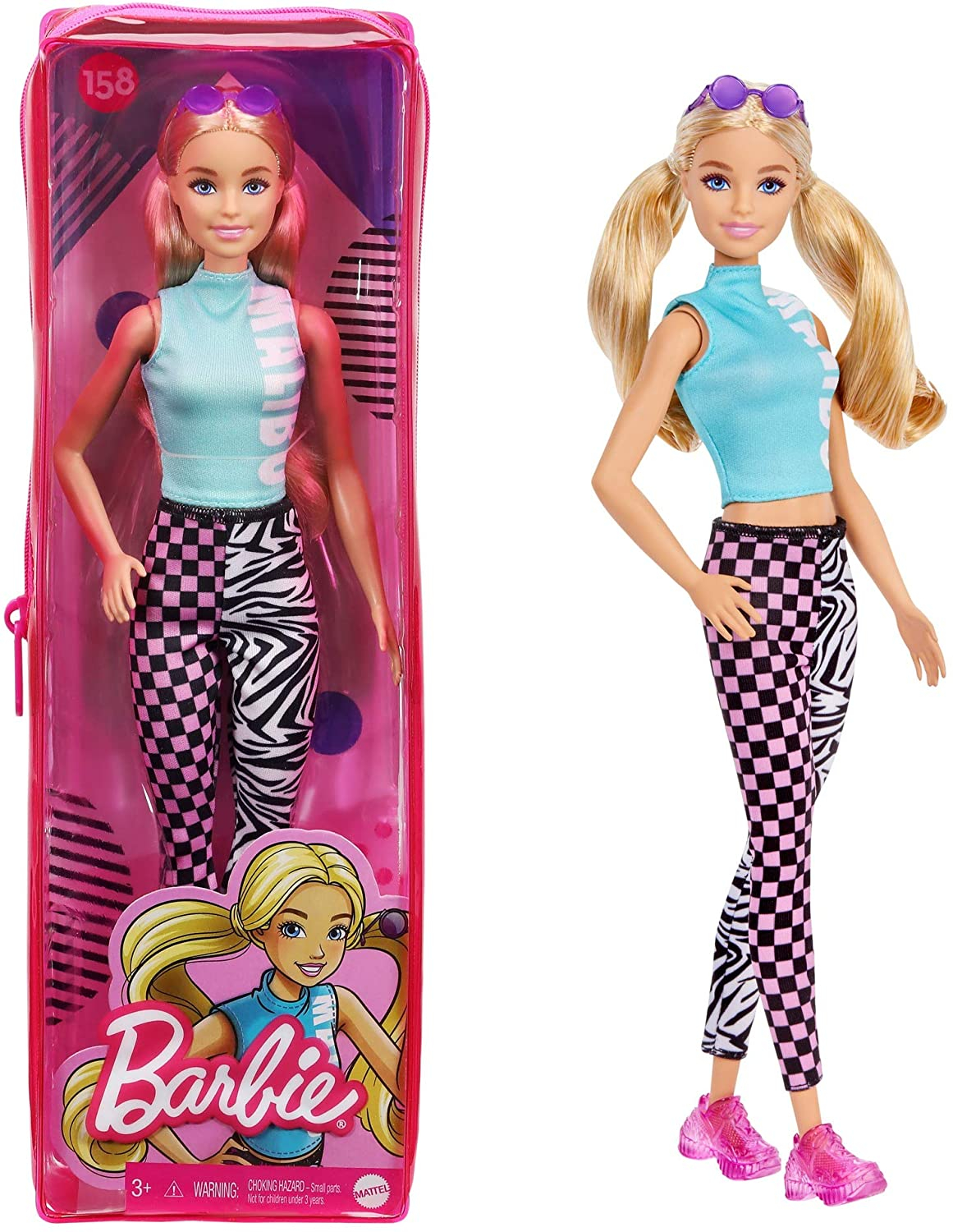 Venta Internacional-  Muñeca Barbie Fashionista Coletas De Caballo