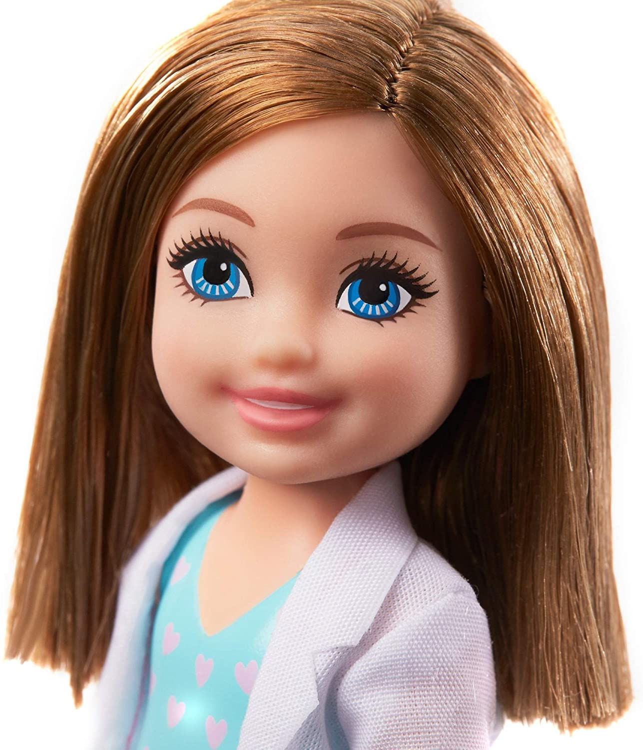 Foto 6 pulgar | Venta Internacional-barbie Chelsea Can Be Playset Con Muñeca Morena Chelsea Doctor