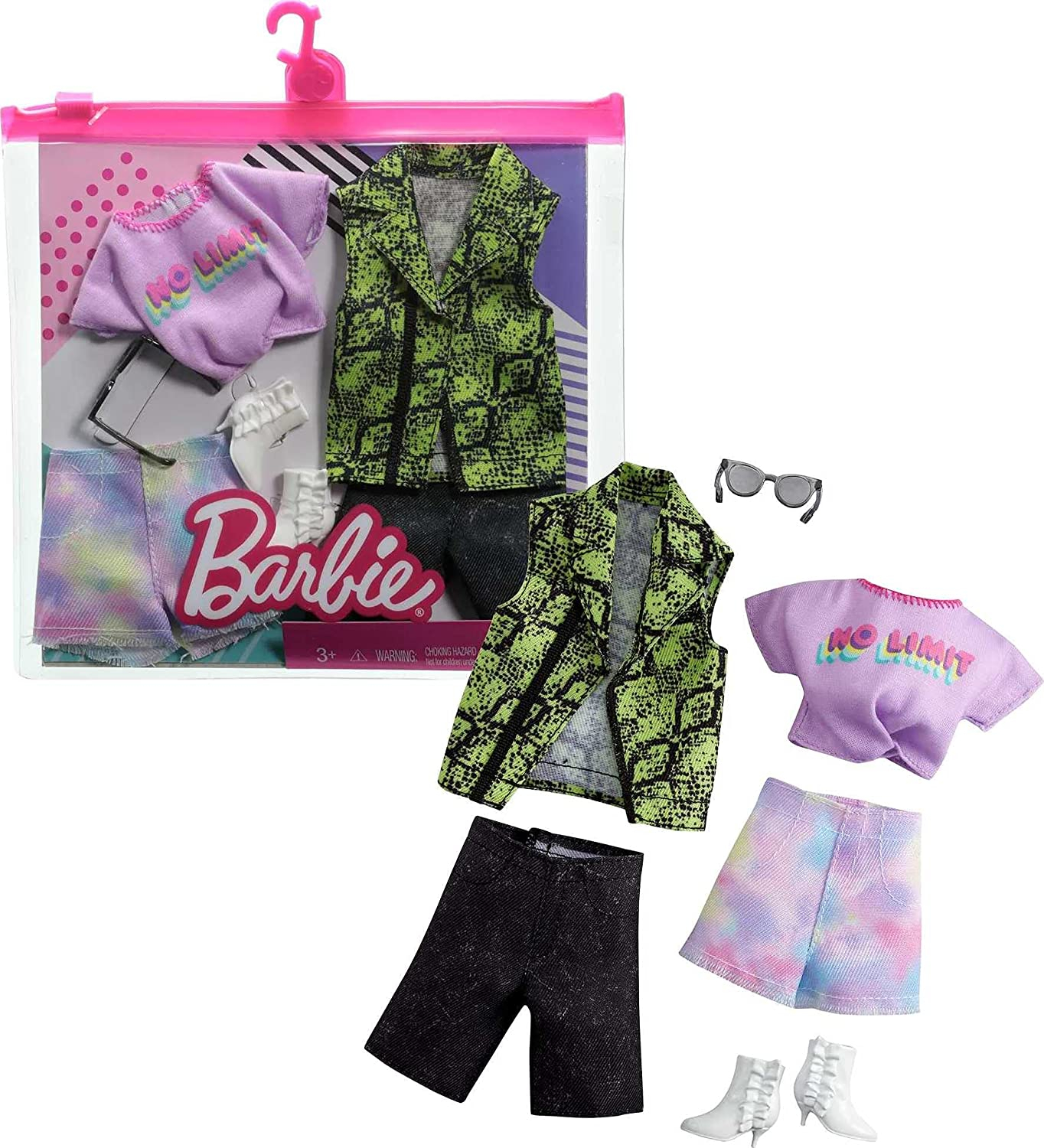 Venta Internacional-  Barbie Paquete De Moda Con 1 Atuendo Y 1 Muñeca Accesoria Y 1 Muñeca Ken, Regalo Para N