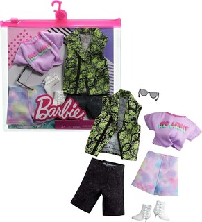 Foto 1 | Venta Internacional- Barbie Paquete De Moda Con 1 Atuendo Y 1 Muñeca Accesoria Y 1 Muñeca Ken, Regalo Para N